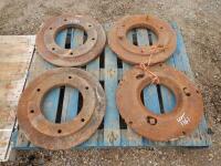 Fordson Major wheel weights (4)