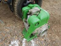 Petter diesel stationary engine with reduction gearbox