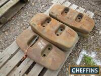 5no. Ford 5000/4000 front wafer weights
