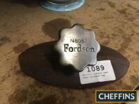 Fordson tractor cast iron radiator top