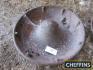 Large diameter circular cast iron feed trough by Orttewell, Sudbury