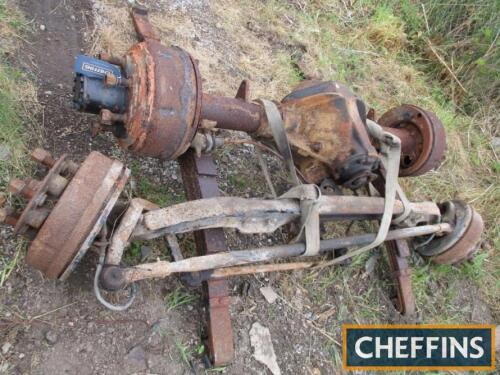 Bedford TL front and rear axles