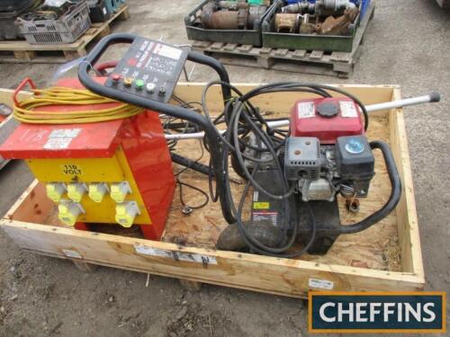 Transformer (110V), pressure washer etc