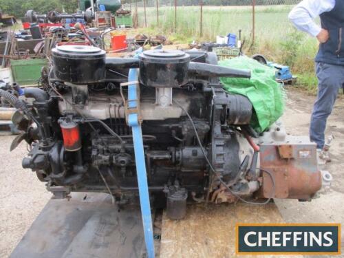 Leyland 500 6cylinder diesel engine c/w gearbox