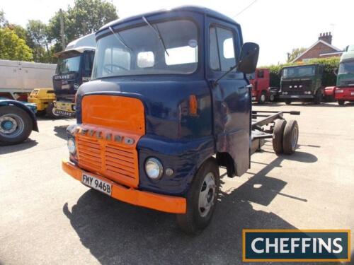 1964 Leyland 90 4x2 chassis cab Reg. No. FMY 946B Chassis No. LB298 Fitted with a Standard 4cylinder diesel engine and finished in orange and blue with a current V5C