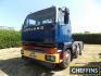 1989 Leyland Roadtrain 6x2 5th wheel tractor unit Reg. No. G568 MEG Chassis No. XLRA5A34H0L027232 Fitted with Perkins 350 turbo 6cylinder diesel engine and day cab. Ex C&G Concrete, Stamford, offered with plating cert' and blue V5C