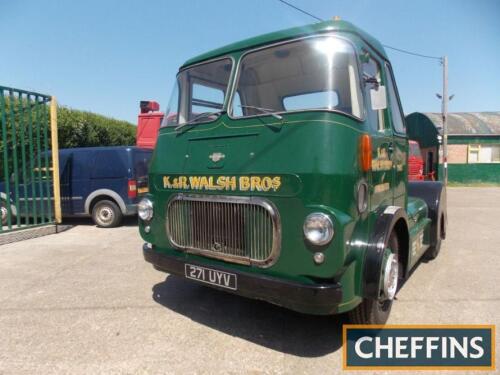 1962 Leyland Austin Morris FFK 4x2 tractor unit Reg. No. 271 UYV Chassis No. FFK100164691 Fitted with a BMC 6cylinder diesel engine and ex-North Thames Gas. Now liveried for K & R Walsh Bros of Manchester and registered as a breakdown truck. Offered with