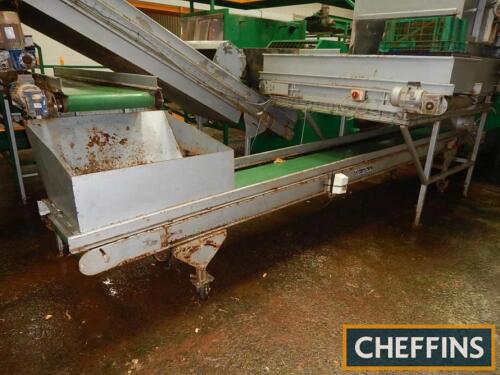 Haith free standing conveyor, 5.2m x 600mm