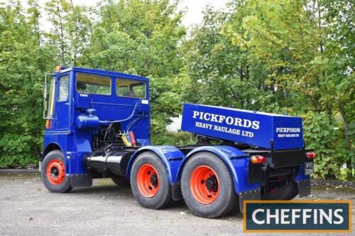 1970 Atkinson Viewline Heavy Haulage Tractor UnitReg. No. WYO 309HChassis No. FC18352An ex Pickfords unit that has had over £20,000 spent during the course of the 17 year project. The vendor states that a comprehensive restoration of the engine, gearbox a