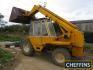 1985 SANDERSON TP347 TS 4wd TELESCOPIC LOADER On 18.4-26 front and 12.5-18 rear wheels and tyres, fitted with pallet tines and grain bucket Reg. No. C37 HWG Serial No. TT64045J3361 FDR: 17/09/1985 Hours: 4,731