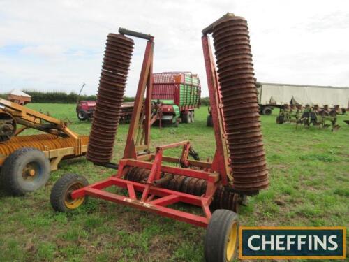 Bamlett Vaderstad 6m hydraulic folding rolls (17in rings) Serial No. 5106