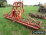 Lely 44 4m power harrow, complete with piggy back drill frame and flexi-coil rollers
