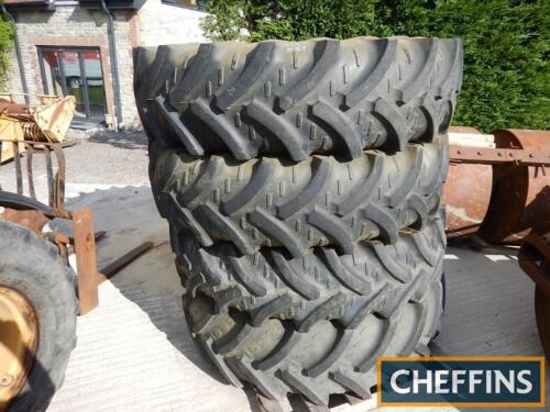 4no. 18.4R38 tyres