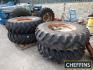 4no. Titan 18.4R34 wheels and tyres Ford centres