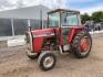 Massey Ferguson 575 Tractor c/w 8 speed gearbox, 4 bolt lift pump, Perkins 236 engine, registration documents Reg. No. JYD 682T