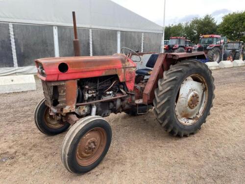 Massey Ferguson 165 Tractor c/w 4 bolt pump, long pto