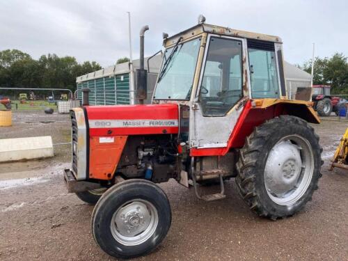 Massey Ferguson 690 Tractor Reg. No. BEW 982Y