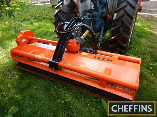 2016 Perfect KW245 mounted flail mower with hydraulic side shift Serial No. 14751