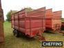 Teagle Titan 7 tandem axle silage trailer