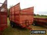 Teagle Titan Super 7 tandem axle silage trailer Serial No. 4957