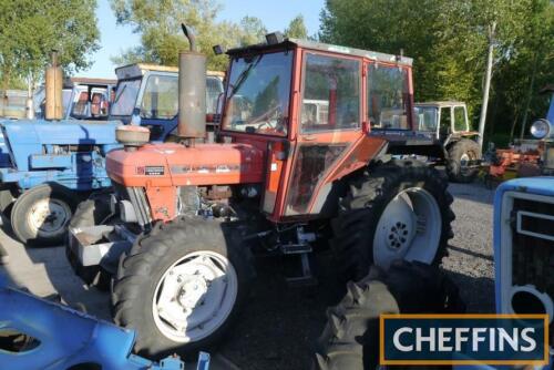 FORD 4610 diesel TRACTOR Serial No. A07165 Fitted with cab, H pattern gear change and on 13.6R36 rear wheels and tyres