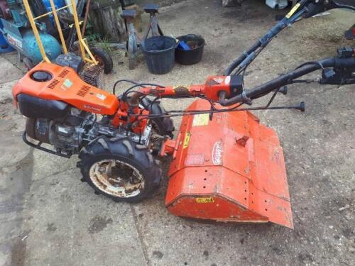 Goldoni Uni 8 A Rotavator c/w flail attachment