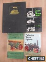 The Development of the English Traction Engine by Clark, together with Traction Engines by Wright, The Complete Traction Engineman by Kimbell and A Century of Traction Engines by Hughes (4)