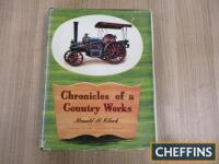Chronicles of a Country Works by Ronald H. Clark, 1952 1st Edition with dust jacket