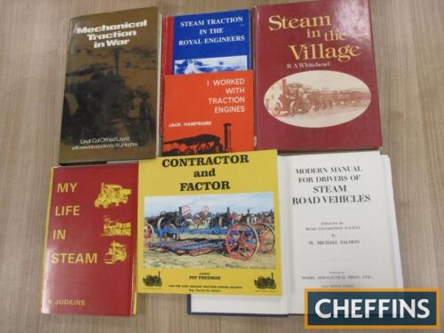 My Life in Steam, Steam in the Village, I Worked with Traction Engines, Contractor and Factor, Mechanical Traction in War, Steam Traction in the Royal Engineers, Manual for Drivers of Steam Road Vehicles (7)