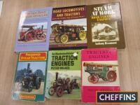 Traction engines, six volumes by Sawford, Wilkes, Wright, Beaumont and others