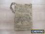 Mogul 12-25 opposed-cylinder tractor original instruction manual with price lists and illustrations of repair parts. Poor condition, pages 1-2 missing