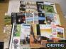 Schluter, Steyr, Morooka etc, a qty of tractor sales brochures