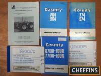 County manuals, parts books and test report (6)