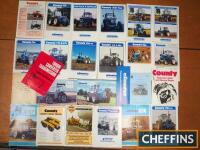 County tractor leaflets, brochures etc. (25)