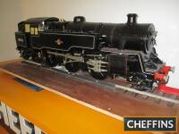 5ins gauge 2-6-4 BR Standard 4 Class live steam locomotive, ex Silver Crest Models complete with rolling road display track section. 20 months old and only steamed twice statically, supplied with the original instructions, guarantee, certification and in 