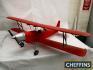 Lazy Ace Biplane 75ins wingspan flying remote controlled model aircraft, fabric covered wooden frame, 5 servos, 120 4-stroke engine