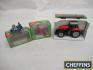 Siku, qty of 1:32 scale agricultural tractor and implement die-cast models, to include Same Diamond 265, Rauch fertiliser spreader and potato planter (3), boxed