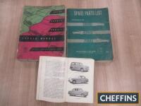 Ford Consul, Zephyr and Zodiac repair manual and spare parts list, together with The Motor Manual