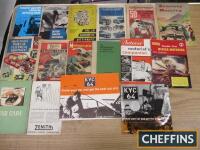 Qty of slim motoring publications 1950s/60s, including BBC publication and 45rpm record