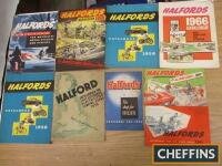 Halfords catalogues 1950s/60s (8)