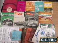 Qty car instruction books, magazines, brochures etc.