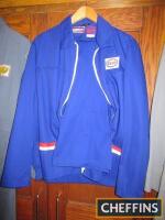 Esso forecourt workers' jacket and trousers