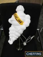 Illuminating `Michelin Bibendum` on stand 22ins high