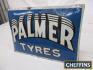 Palmer Tyres, an enamel sign (some restoration)