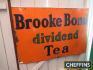 Brooke Bond, dividend Tea, an enamel sign, 20x30ins