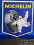 Small Michelin pennant enamel sign in excellent order, dated 1967