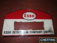 Esso Petroleum Company Limited, an extremely rare enamel letter box surround, in sound condition, with good enamel