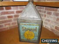 Sternol Engine Oil, a pyramid top can, illustrated