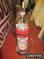 Esso forecourt 2-stroke oil dispenser with mix selector