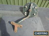 Vintage Bentley spare wheel bracket